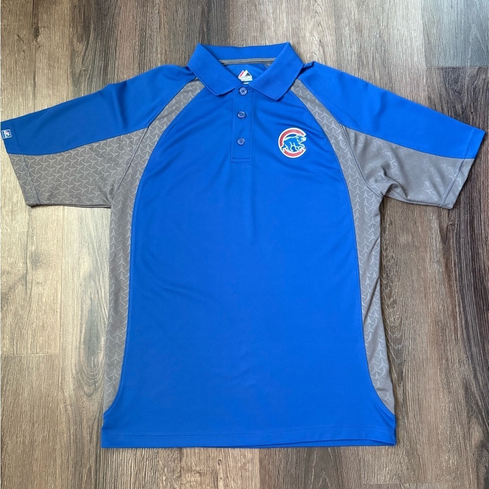 Chicago Cubs Polo Shirt Men’s Medium - Picture 1 of 10